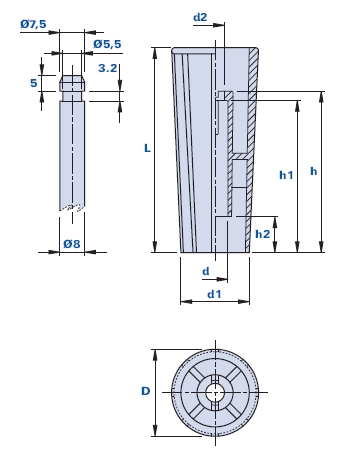 Revolving handgrip