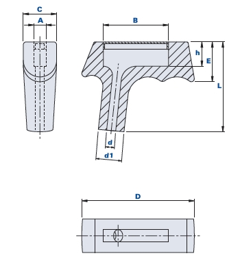 Starter grip with cap