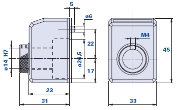 Digital position indicator MD 30-AR