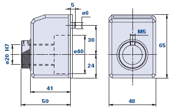 Indicatore di posizione digitale MD 50-AR