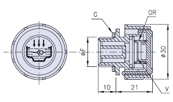 Filler breather with valve