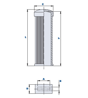 Flat handle