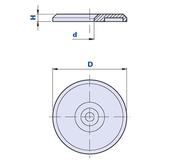 Dust-guard washer