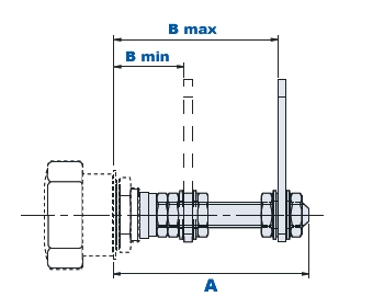 Threaded extension for V40SC / V40C