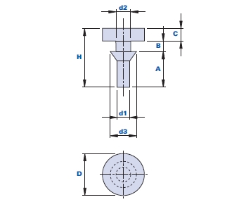 Vibrationsdämpfender Stopfen