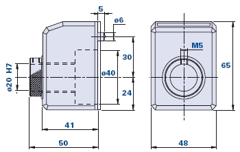 Digital position indicator MD 50-FR