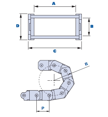 One-link restrained chain