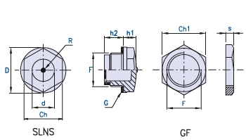 Plastic oil level sight