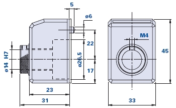 Digital position indicator MD 30-FR