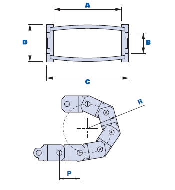 One-link restrained chain