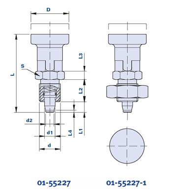 Indexing plunger