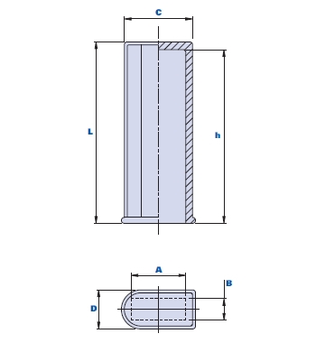 Flat handle