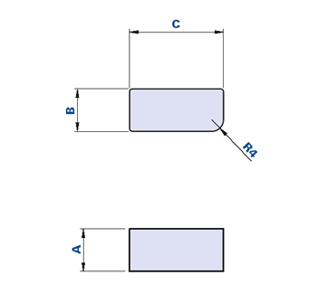 White dowel