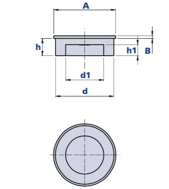 Dowel for work bench