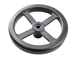 Handwheel with 4 spokes